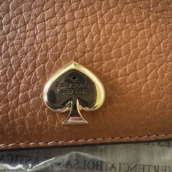 Kate Spade Leather Cardholder with Spade Logo ♠️ - Picture 2 of 3